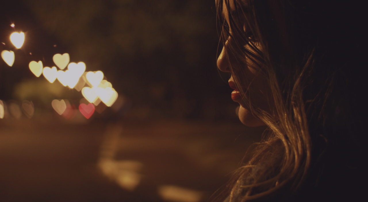 a woman grieving